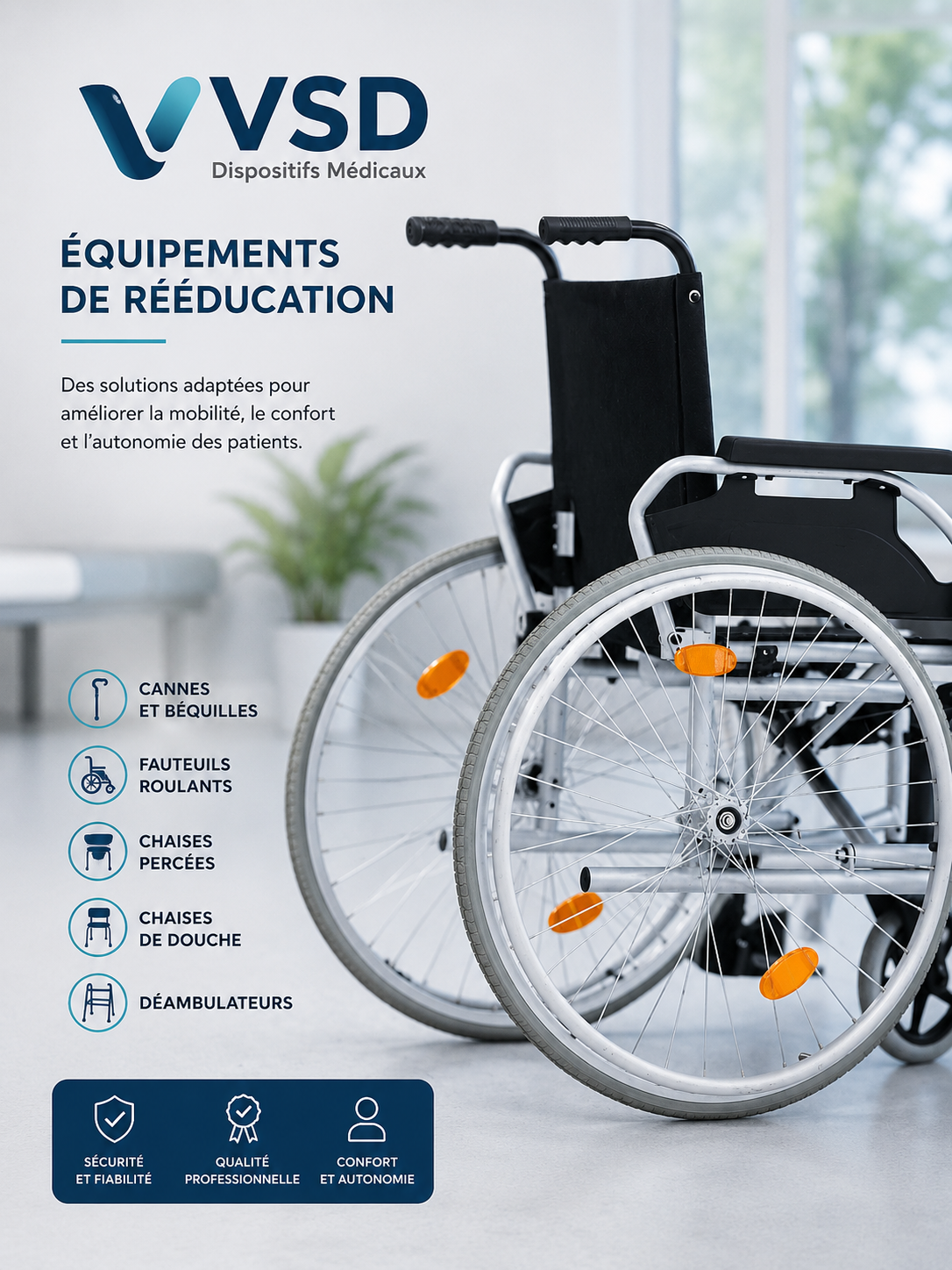 ÉQUIPEMENTS DE RÉÉDUCATION
