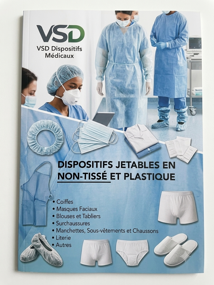 Dispositifs Jetables en Non-Tissé et Plastique