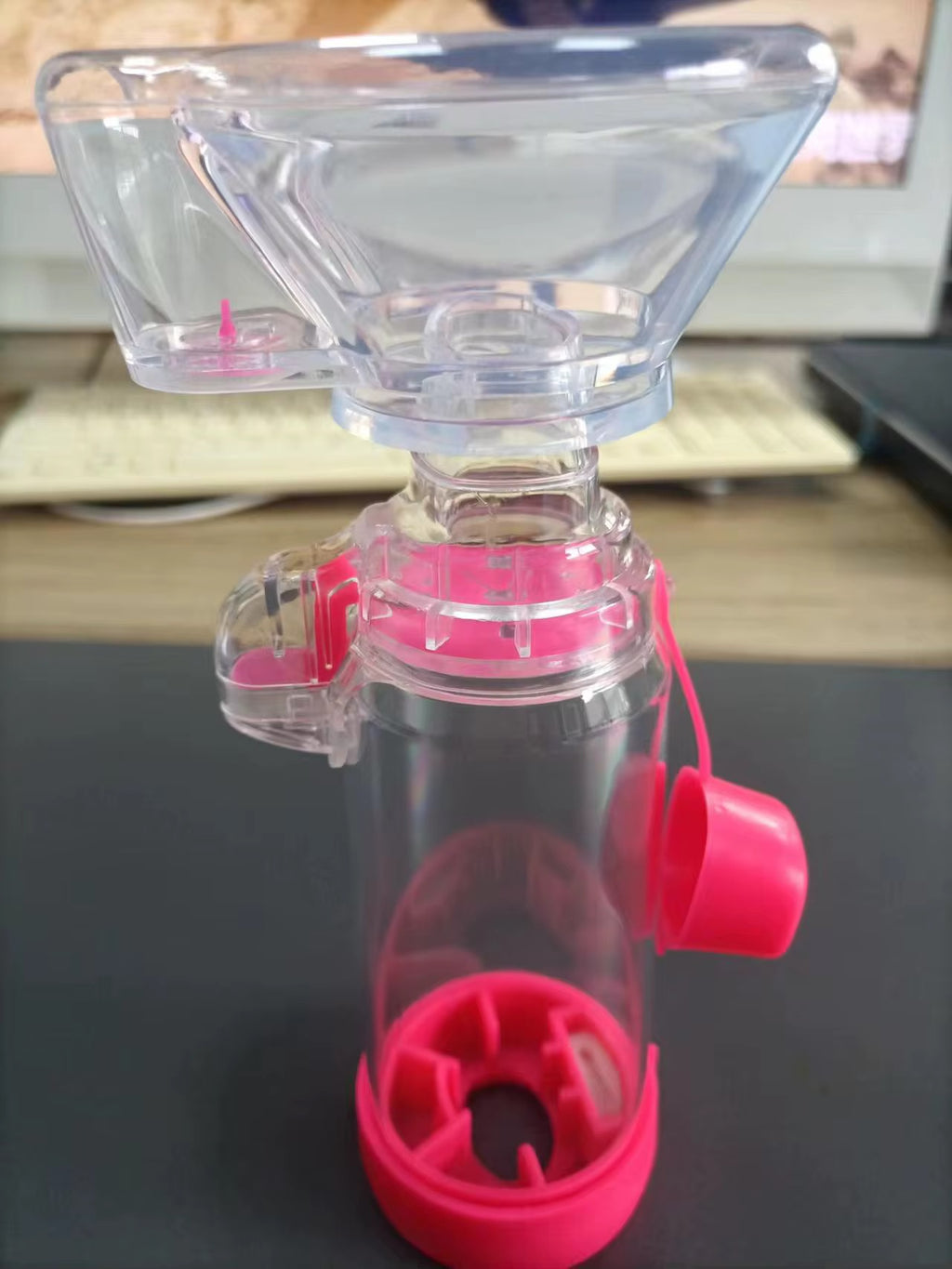 Entretoise pour aérosol 175ml de chambre d'inhalation d'asthme de haute qualité