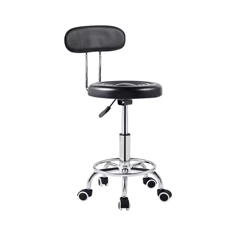 Tabouret Médical avec Dossier – Siège Rond Réglable
