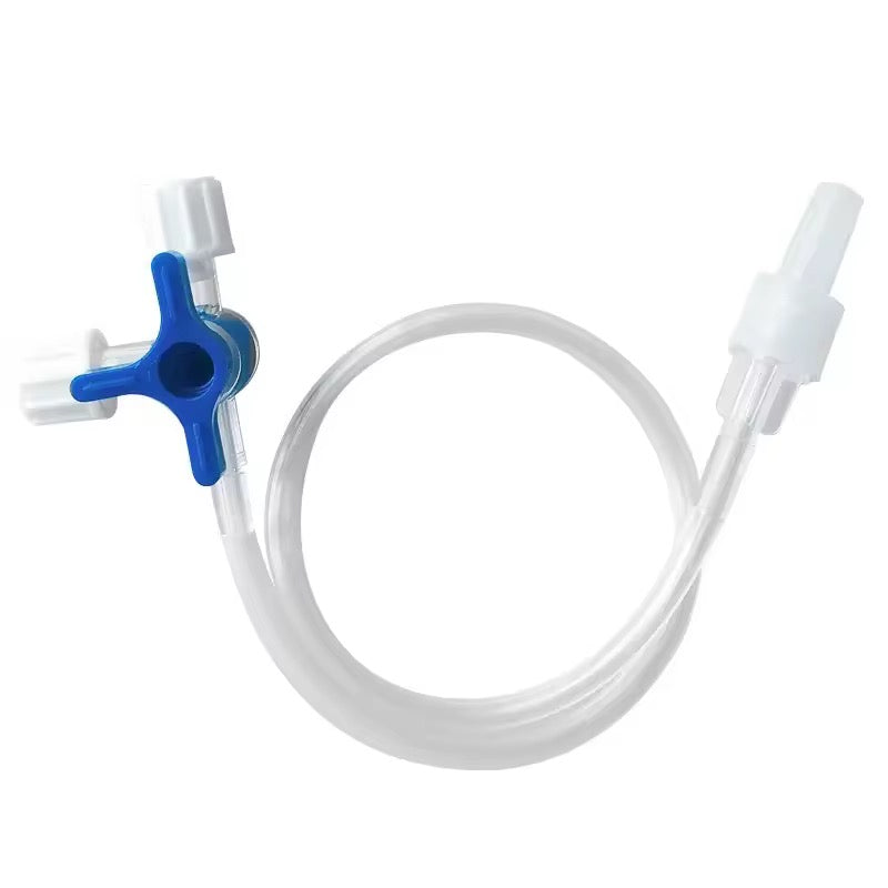 Robinet à 3 voies avec tube prolongateur