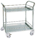 Chariot de Soins Inox 2 Étagères