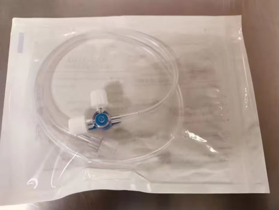 Robinet à 3 voies avec tube prolongateur