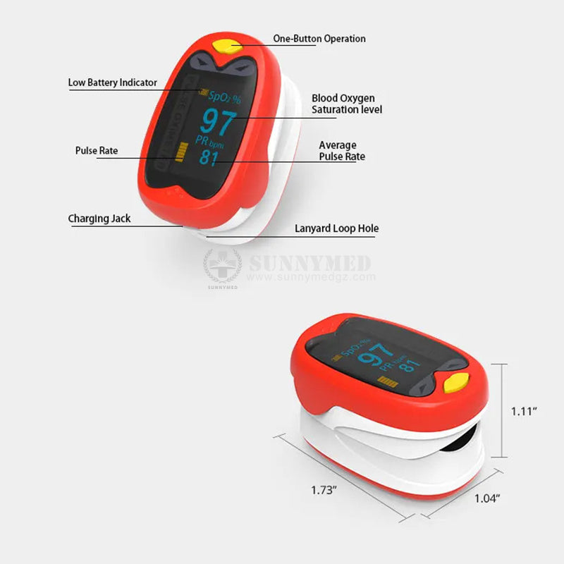 Moniteur d'oxygène pour enfants SY-C013F-N, prix bas et portable, oxymètre de pouls, oxymètre de pouls pour enfant