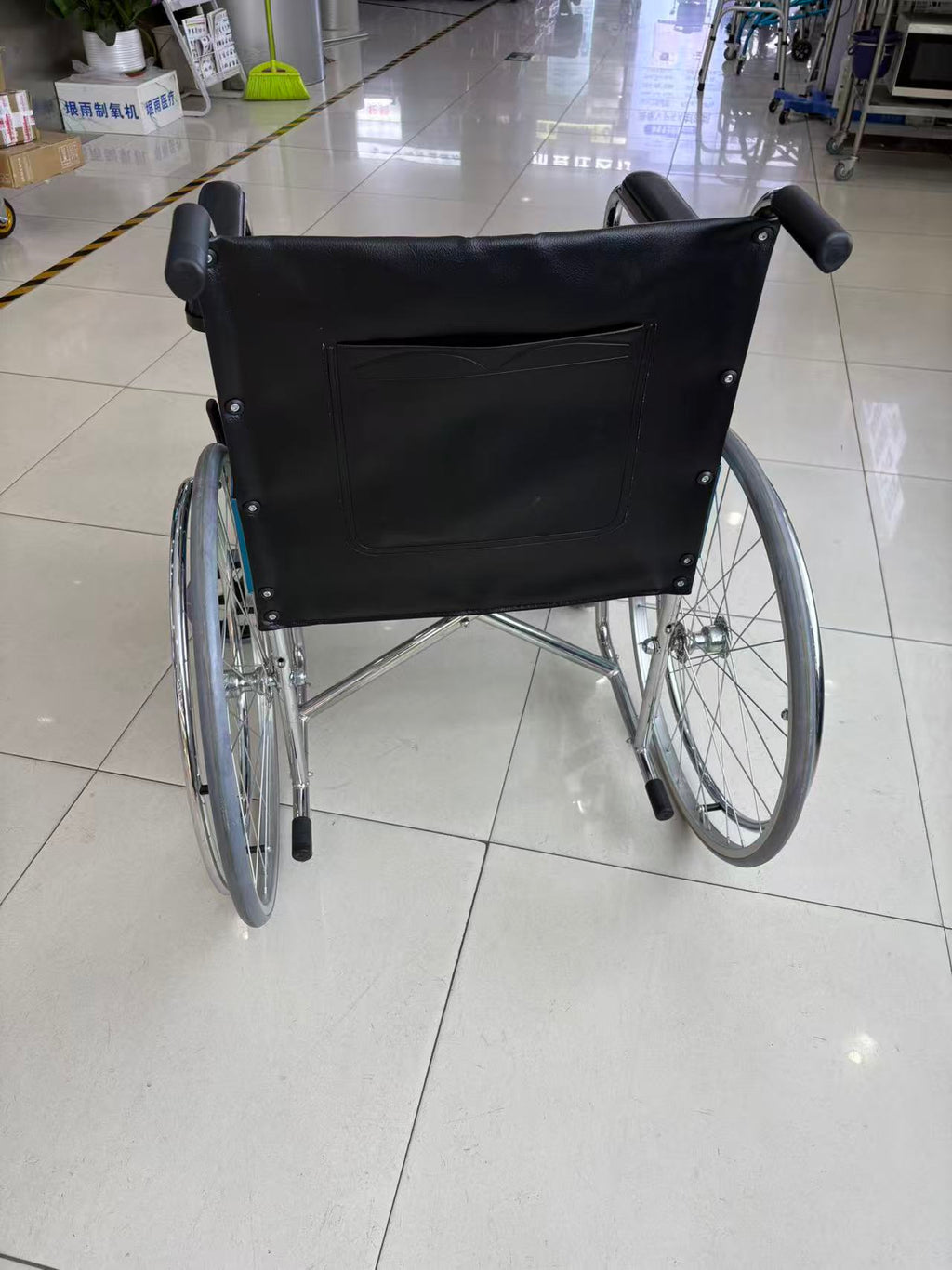 Fauteuil Roulant Électro-plaqué KY-W809 22 Pouces – Grande Taille, Confort et Charge 113 kg